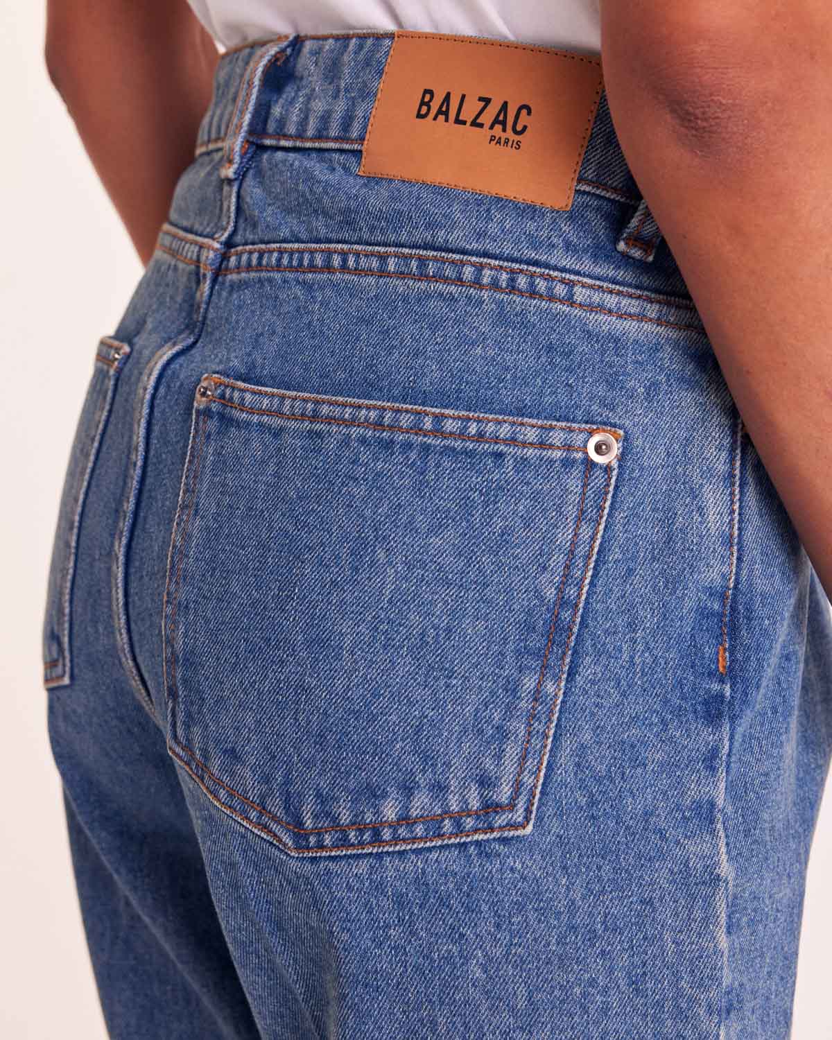 Jean Jules bleu vintage (le bootcut)