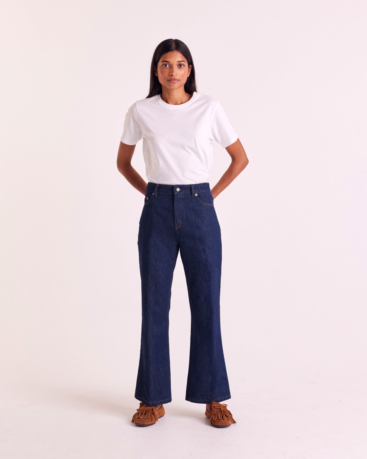 Jean Jules bleu brut (le bootcut)