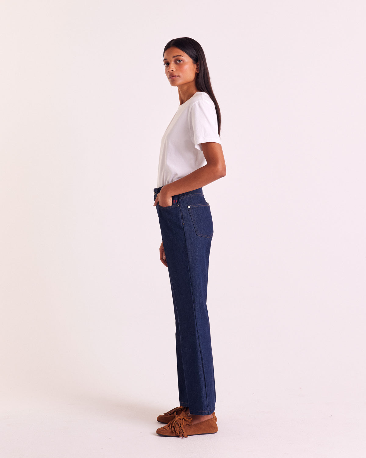 Jean Jules bleu brut (le bootcut)