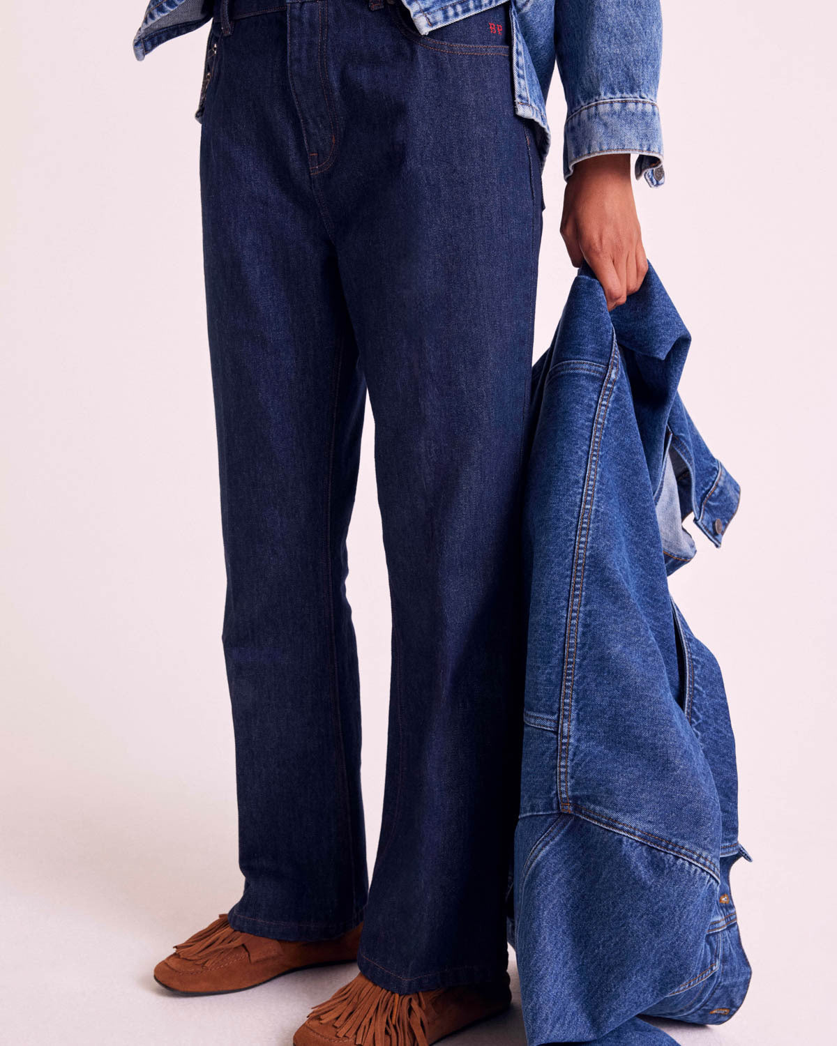 Jean Jules bleu brut (le bootcut)
