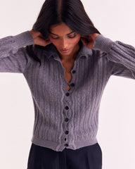 Cardigan Odile gris