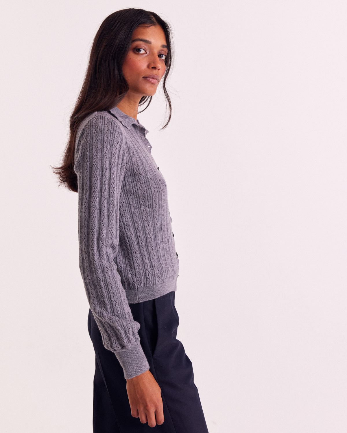 Cardigan Odile gris
