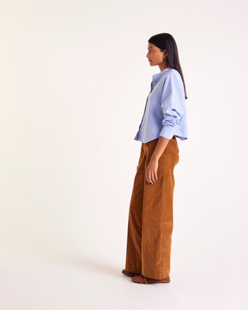 Pantalon Siméon velours camel