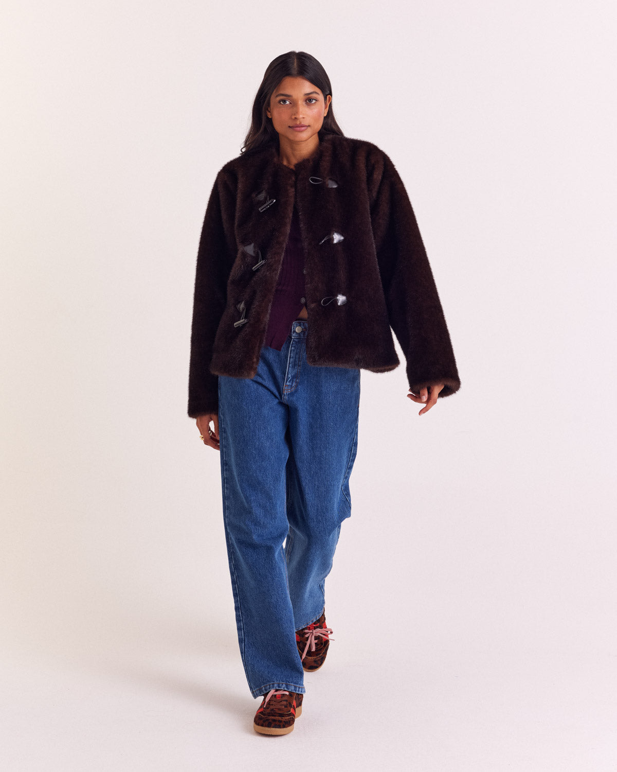 Manteau Carla chocolat