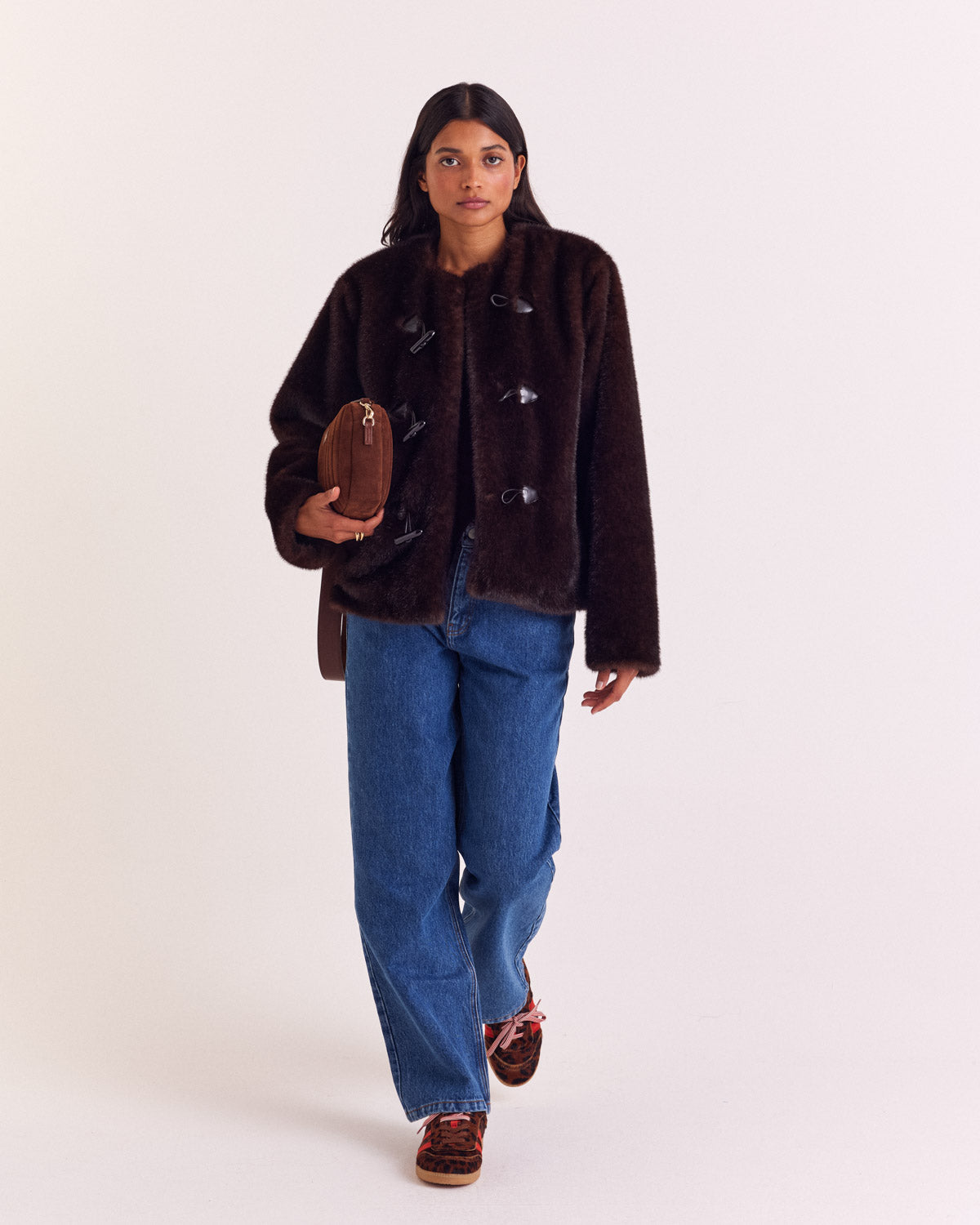 Manteau Carla chocolat