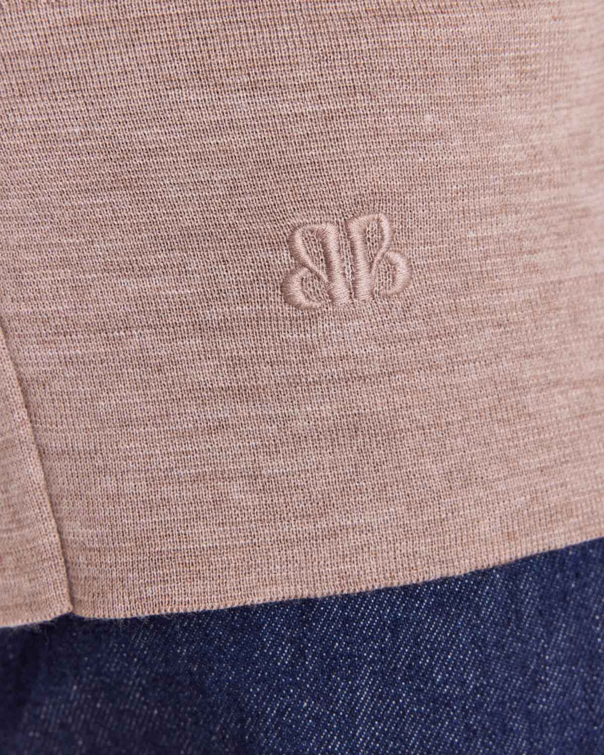 Cardigan Ombeline beige