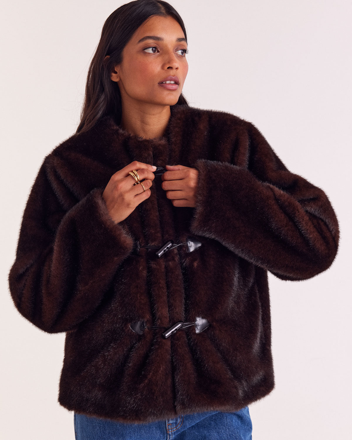 Manteau Carla chocolat