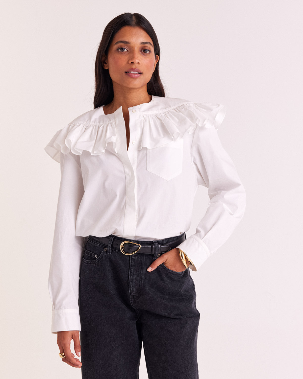 Chemise Sophie blanc naturel