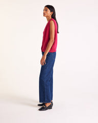 Gilet Constant rose framboise