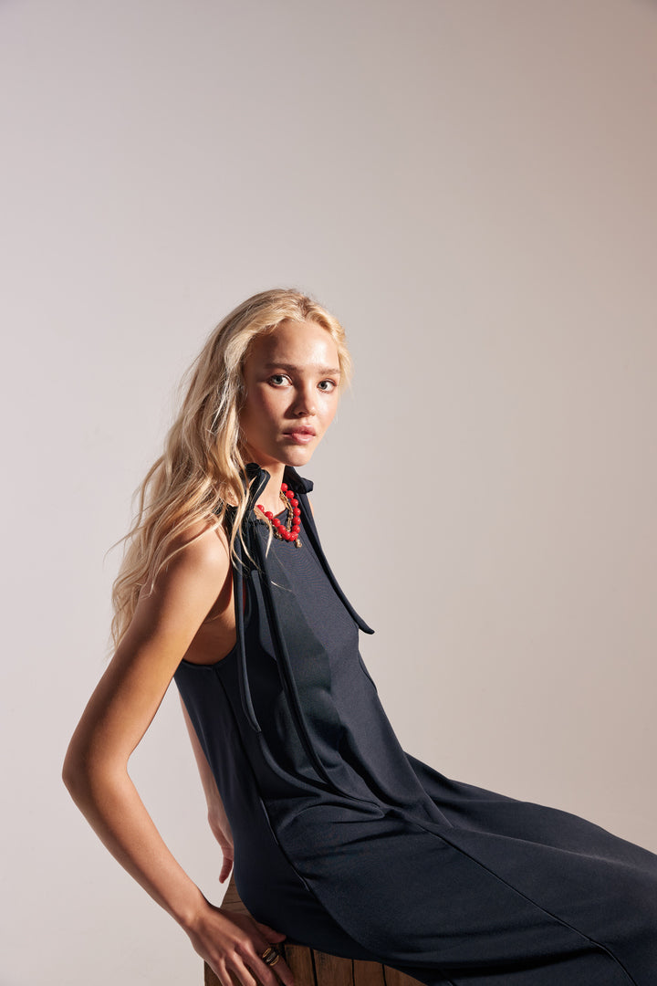 Robe Morgana Bleu marine