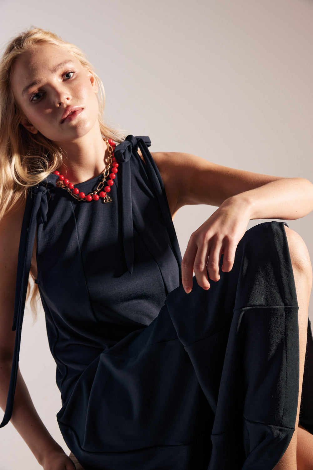Robe Morgana Bleu marine