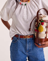 Ceinture Céane cognac