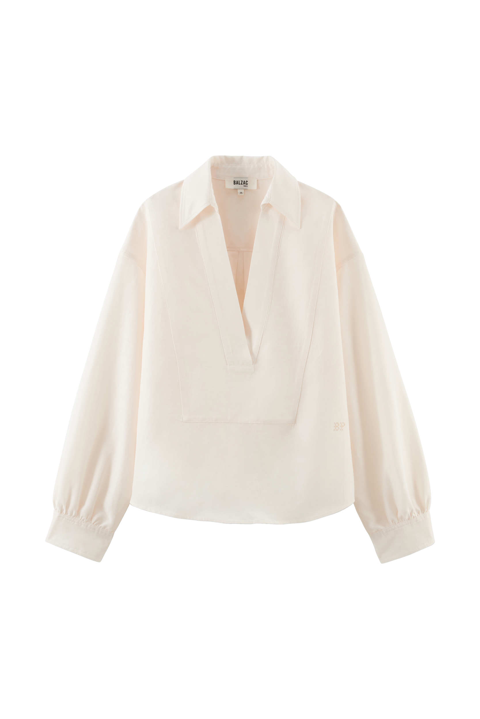 Blouse Basile pêche clair