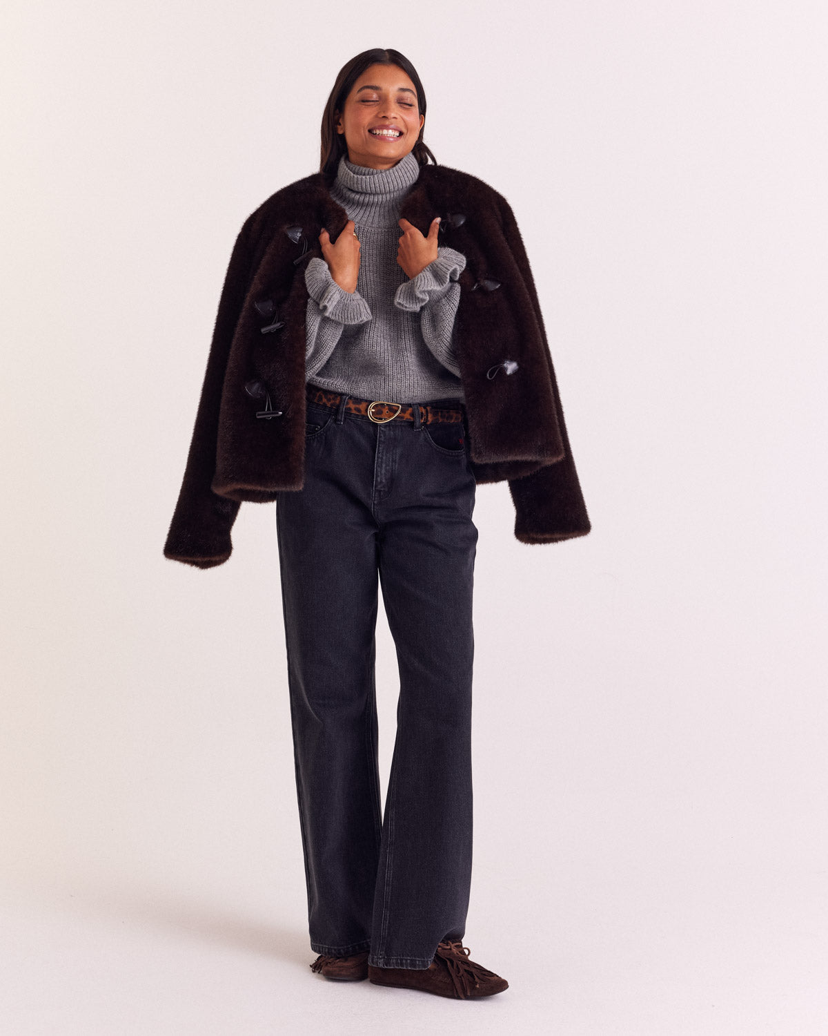 Manteau Carla chocolat