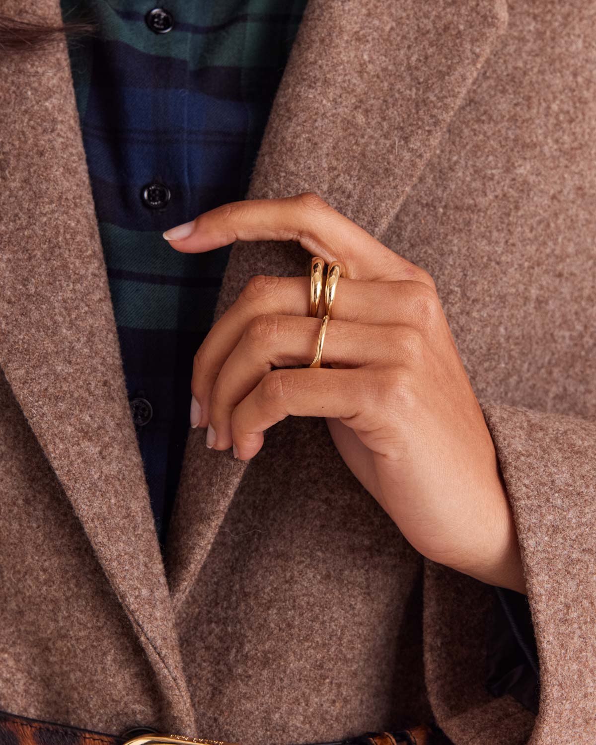 Bague Augustine doré