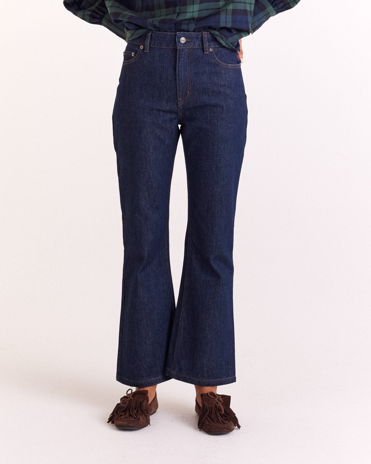 Jean Jules bleu brut (le bootcut)