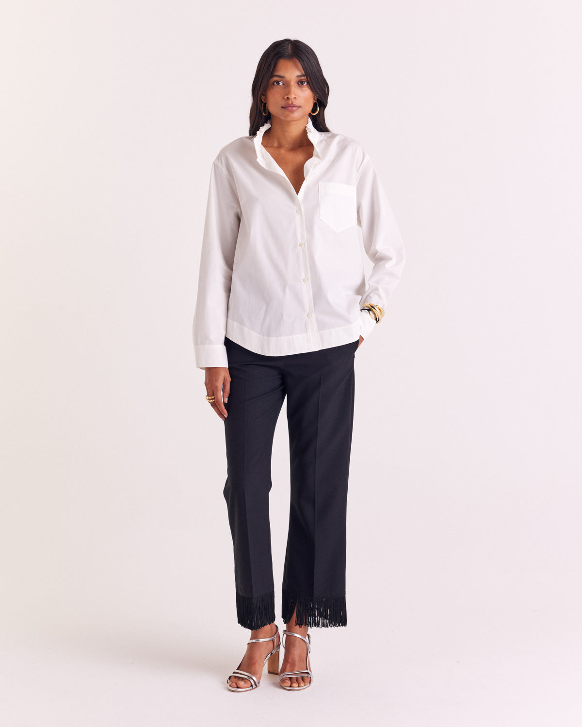 Chemise Salome blanc naturel