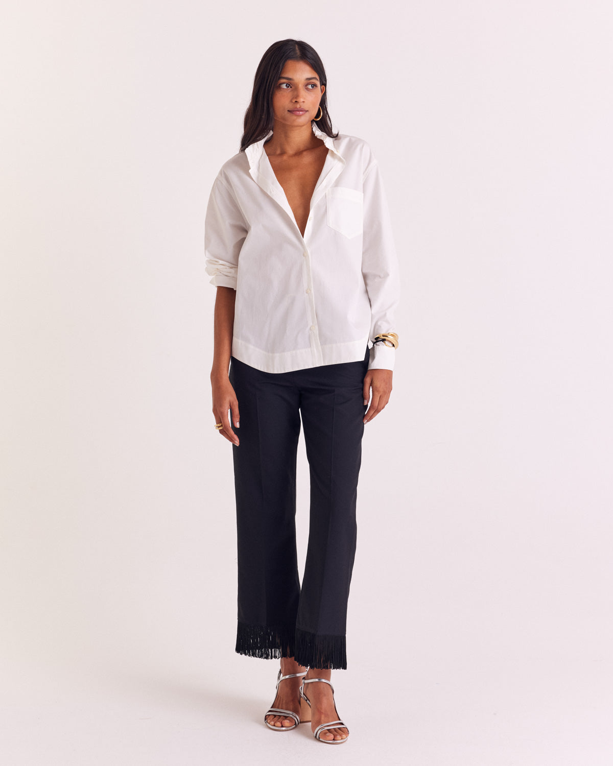 Chemise Salome blanc naturel