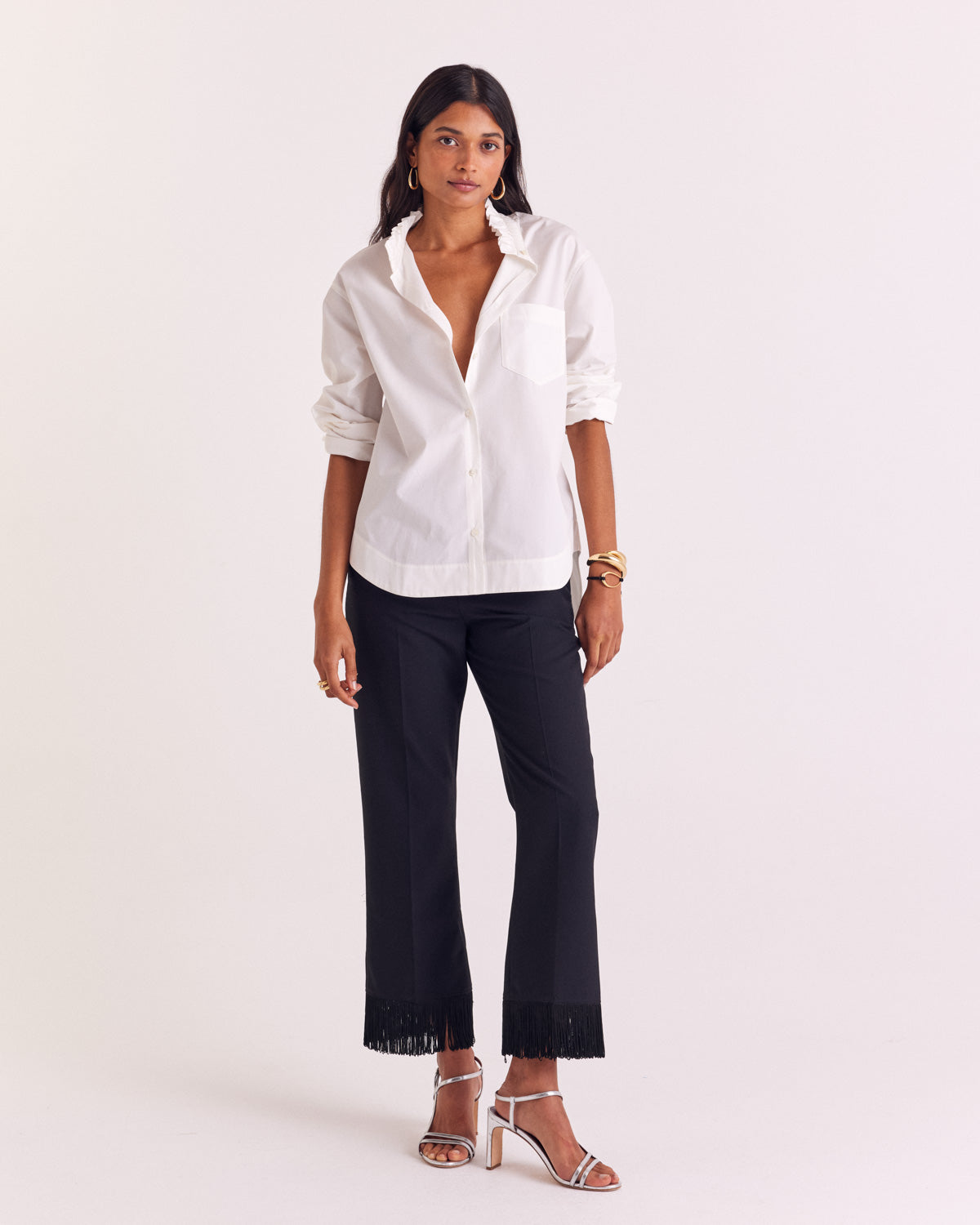 Chemise Salome blanc naturel