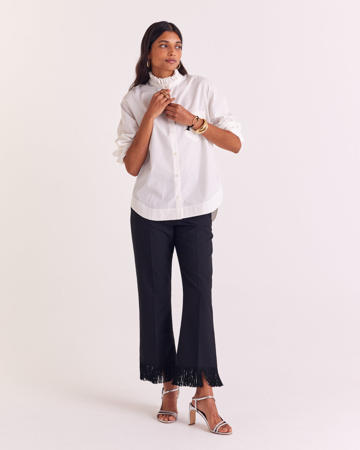 Chemise Salome blanc naturel