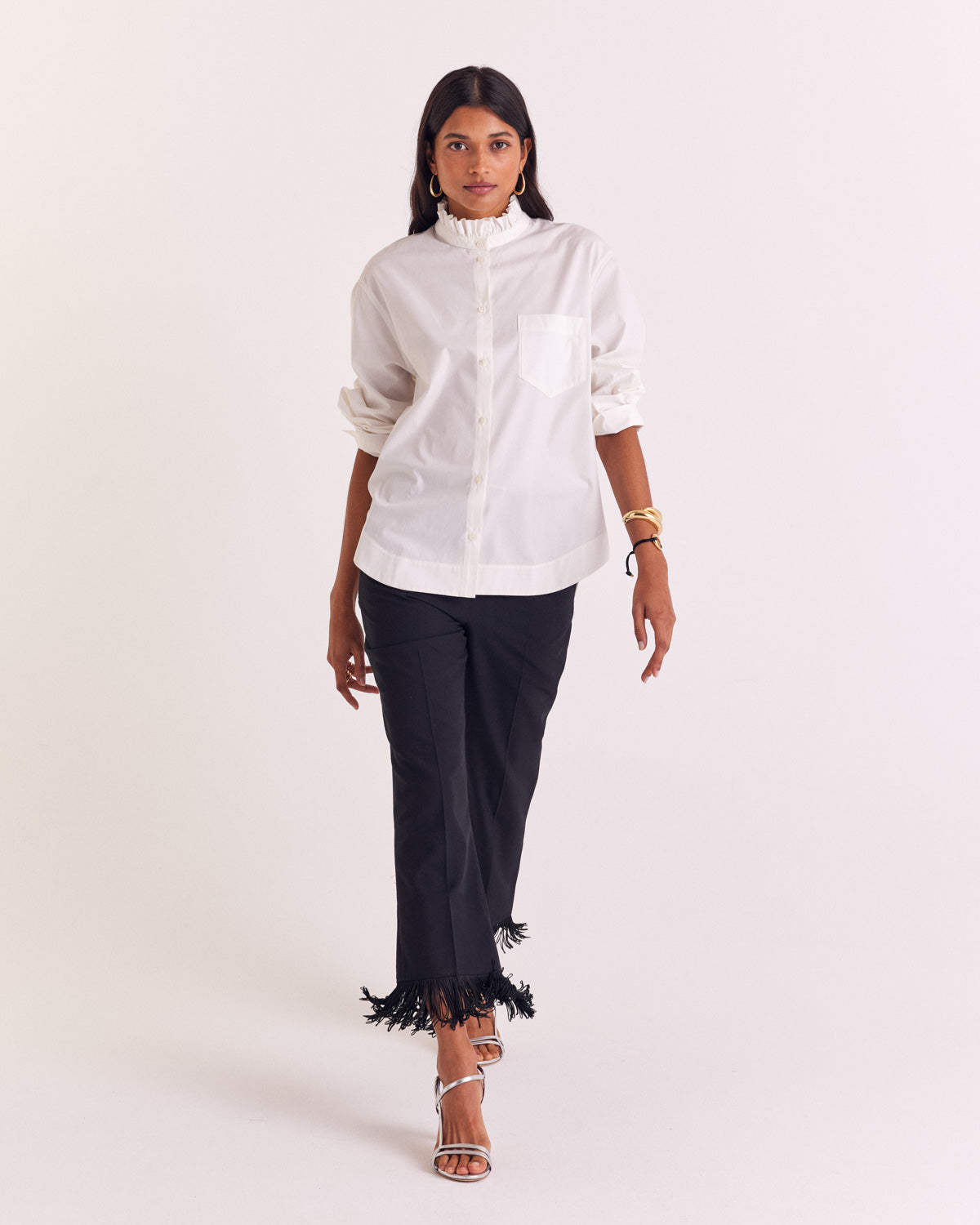 Chemise Salome blanc naturel