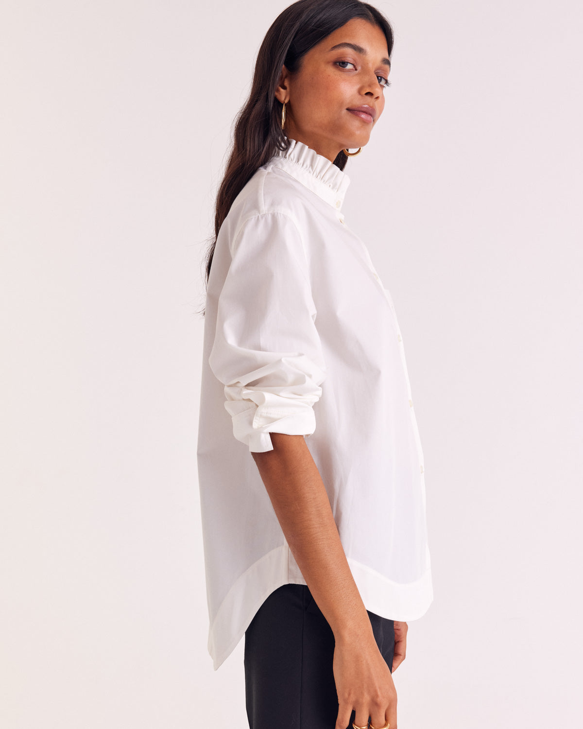 Chemise Salome blanc naturel