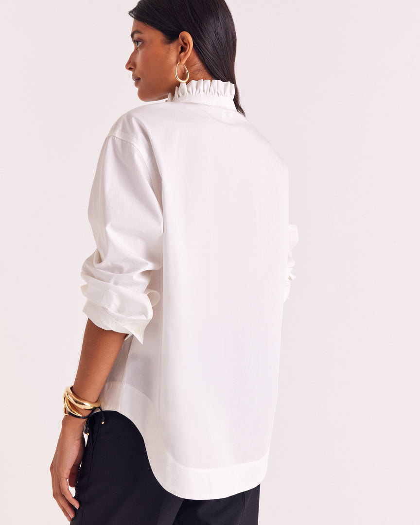 Chemise Salome blanc naturel
