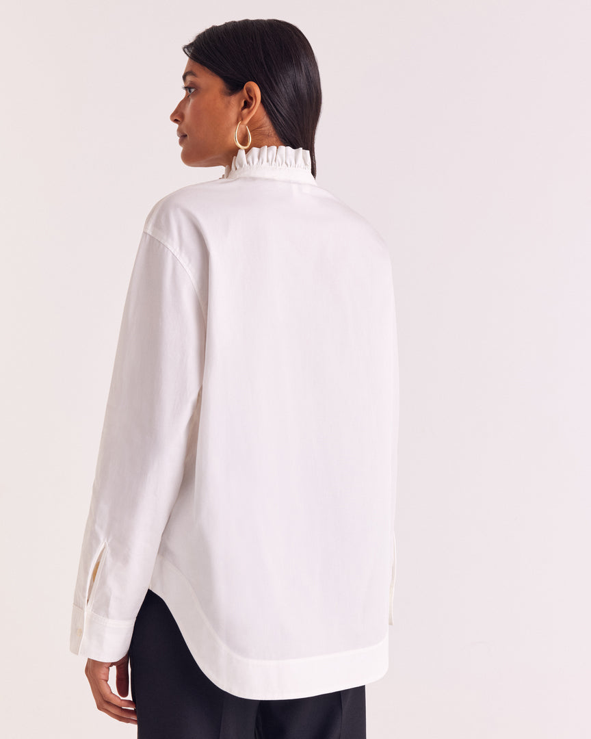 Chemise Salome blanc naturel