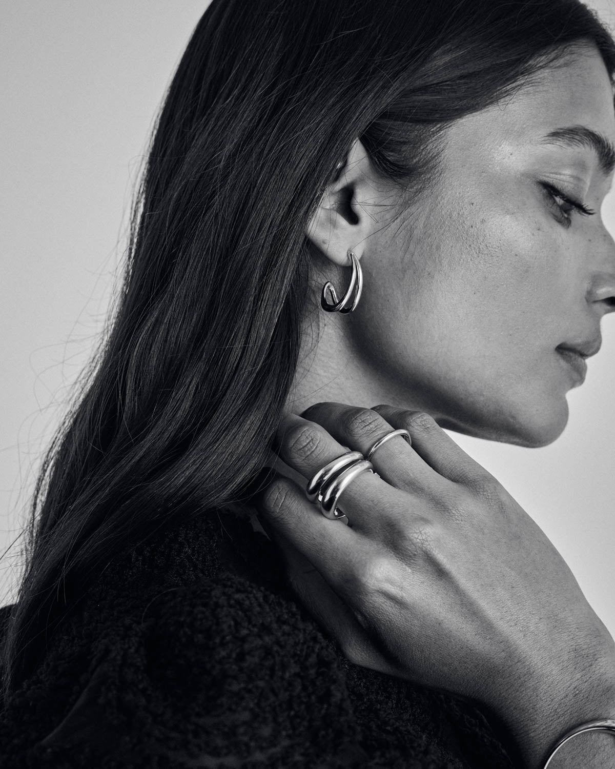 Boucles d'oreille Soline doré