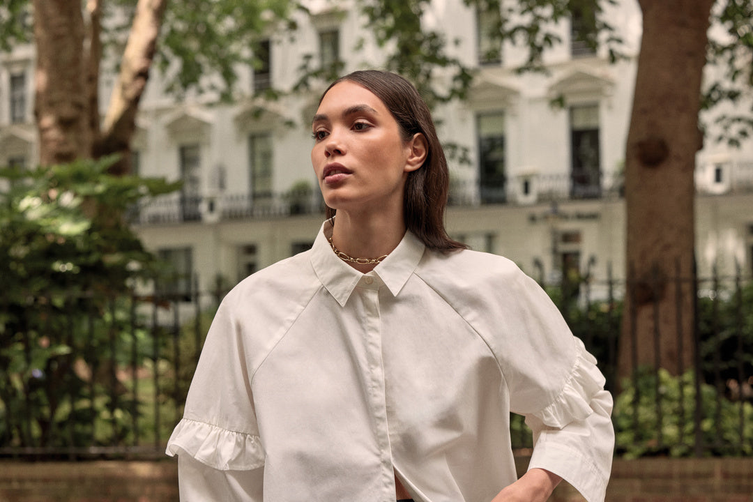 Chemise Jeanne blanc naturel