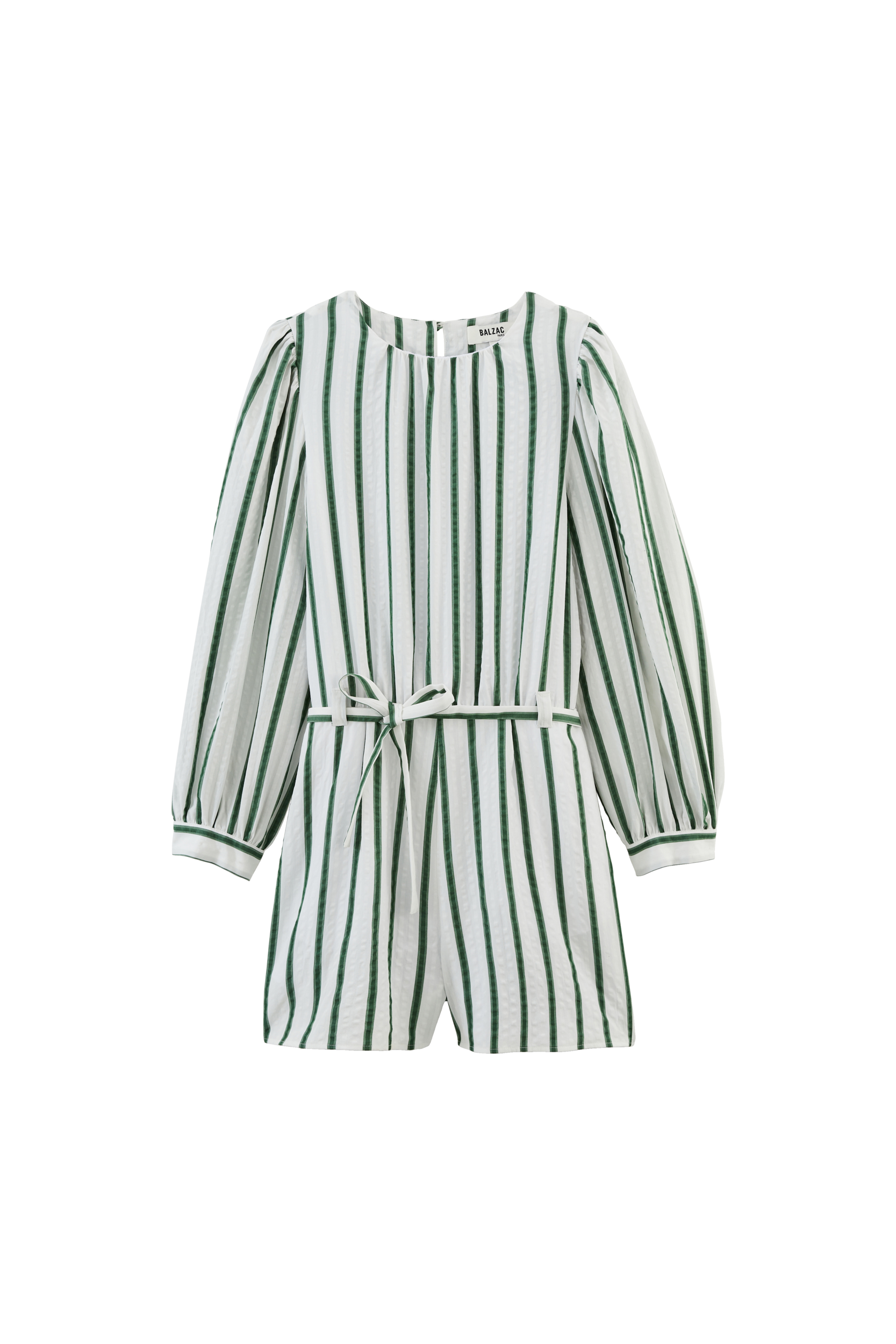 Combinaison Julieta rayures vert