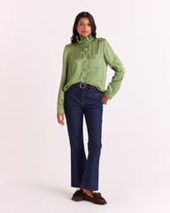 Chemise Cyrielle vert sauge