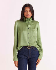 Chemise Cyrielle vert sauge
