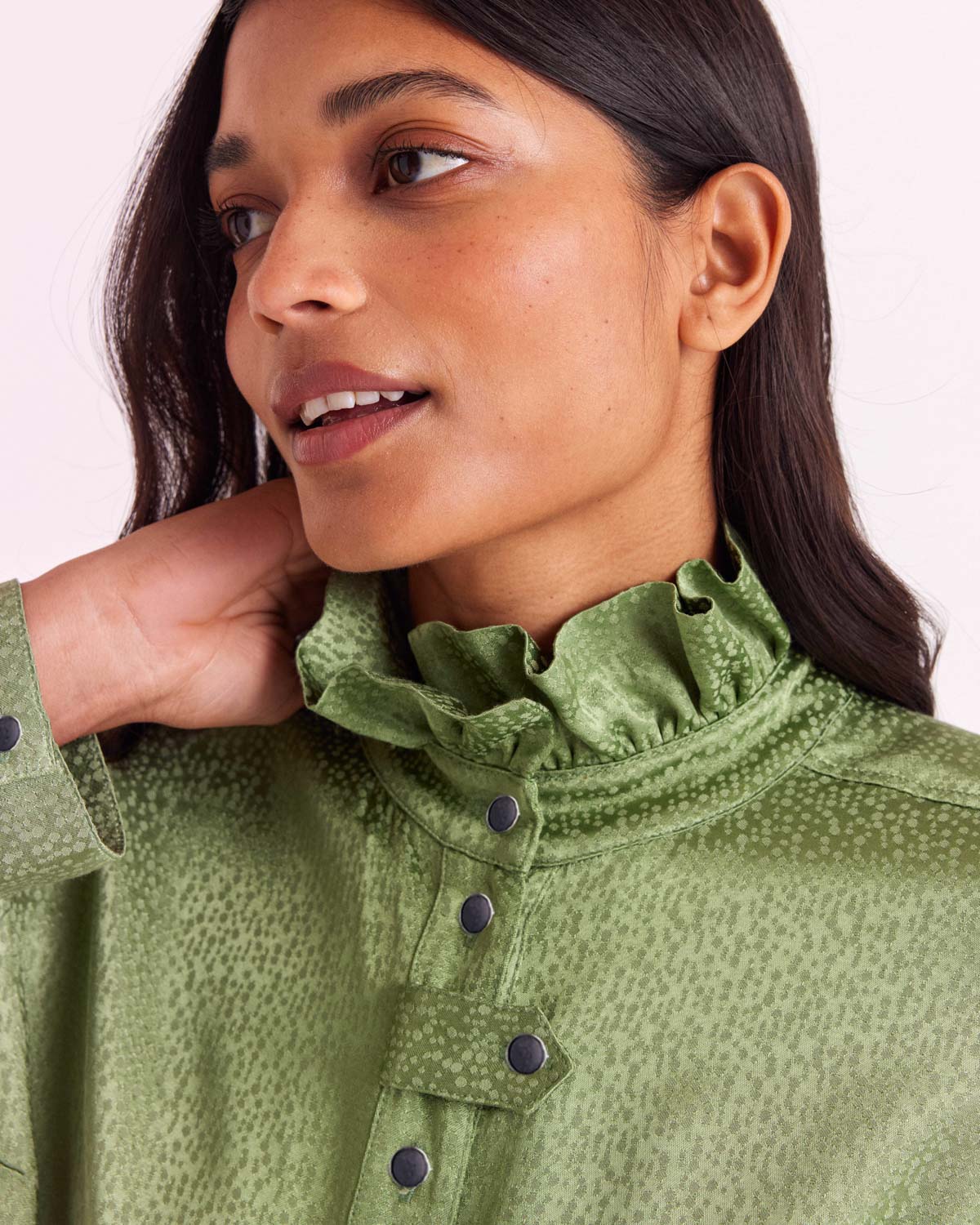 Chemise Cyrielle vert sauge