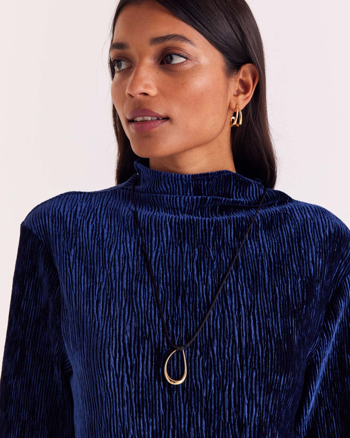Boucles d'oreille Soline doré