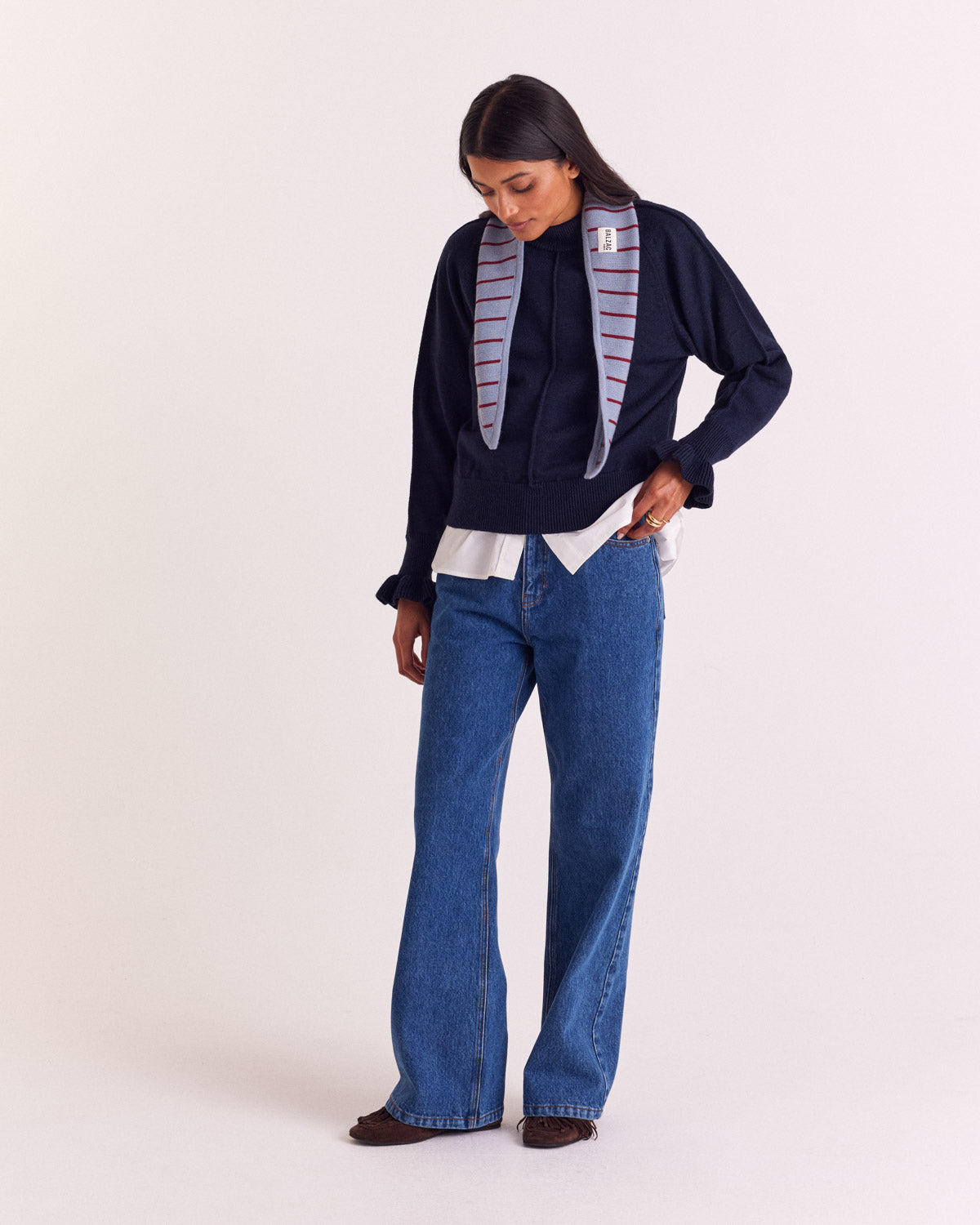 Pull Solene bleu marine