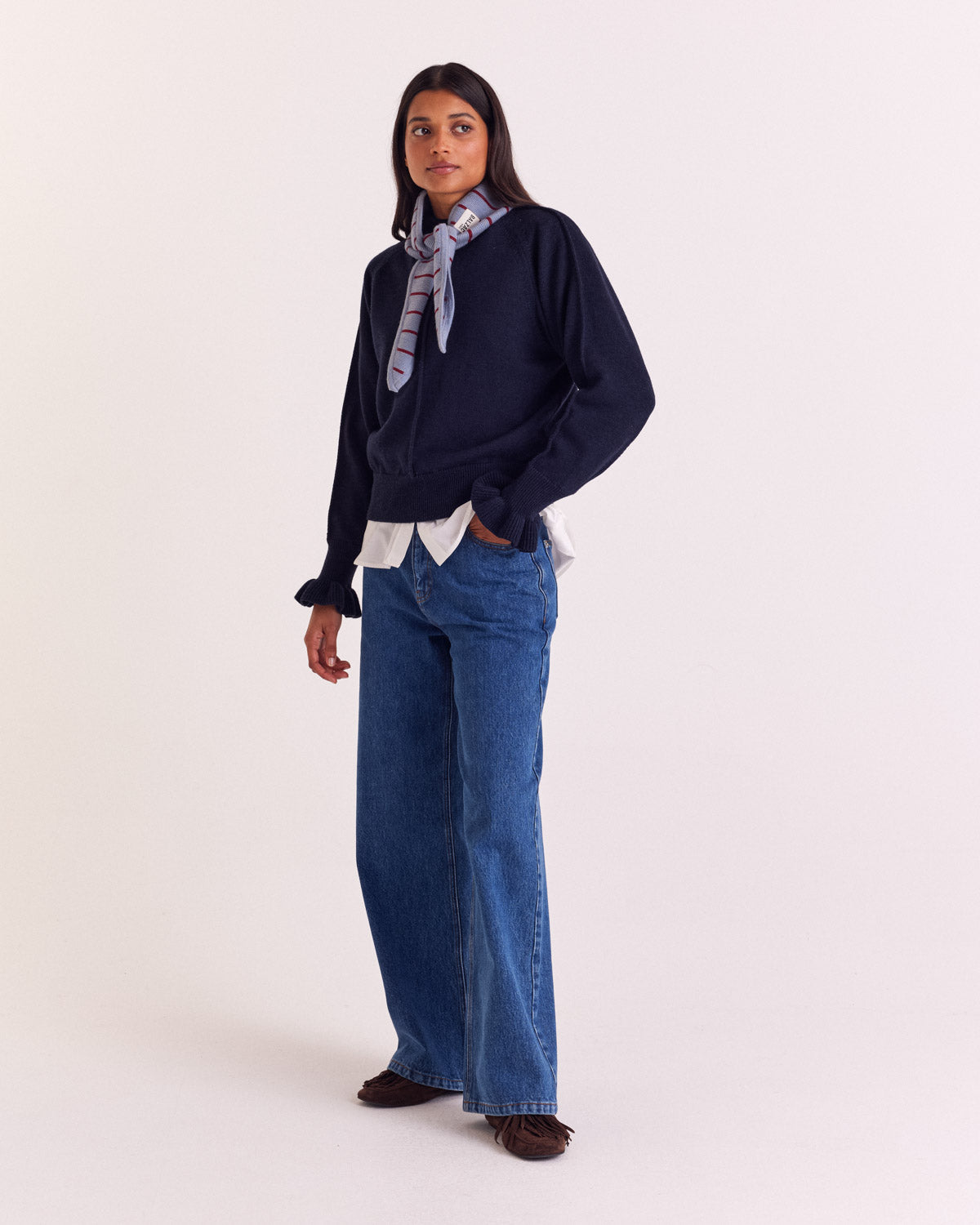 Pull Solene bleu marine