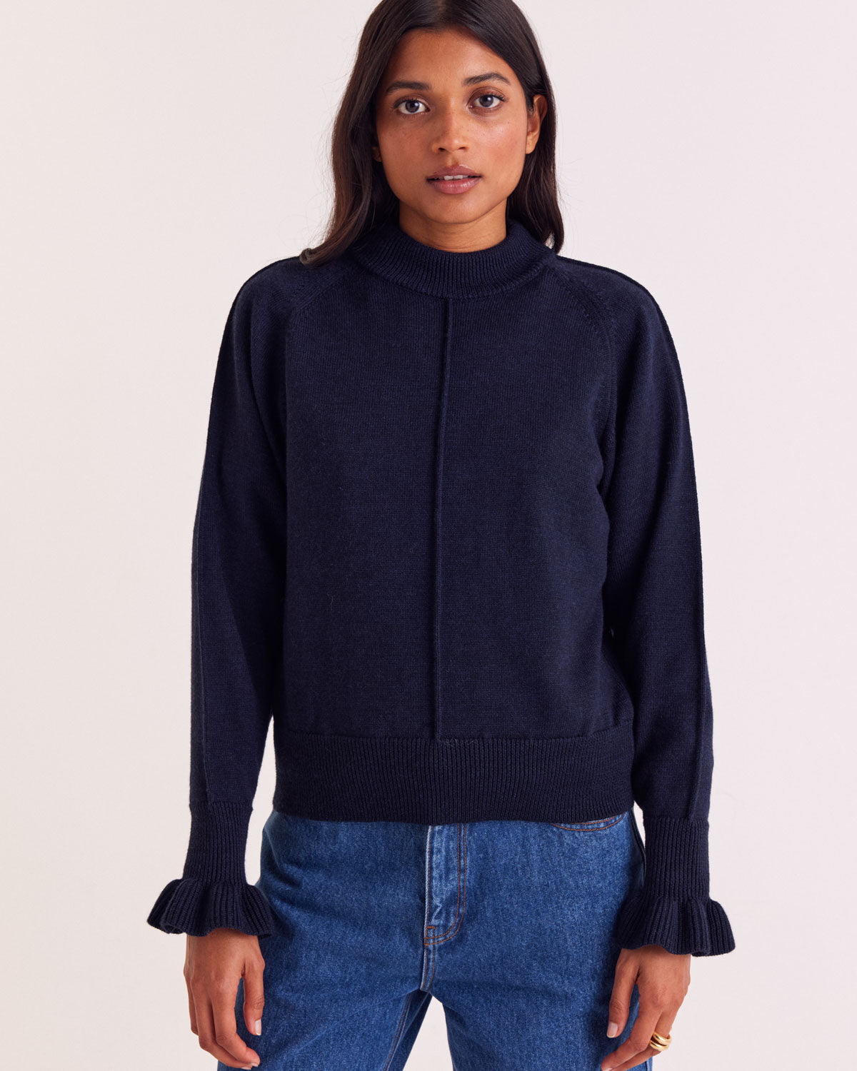 Pull Solene bleu marine