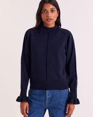 Pull Solene bleu marine