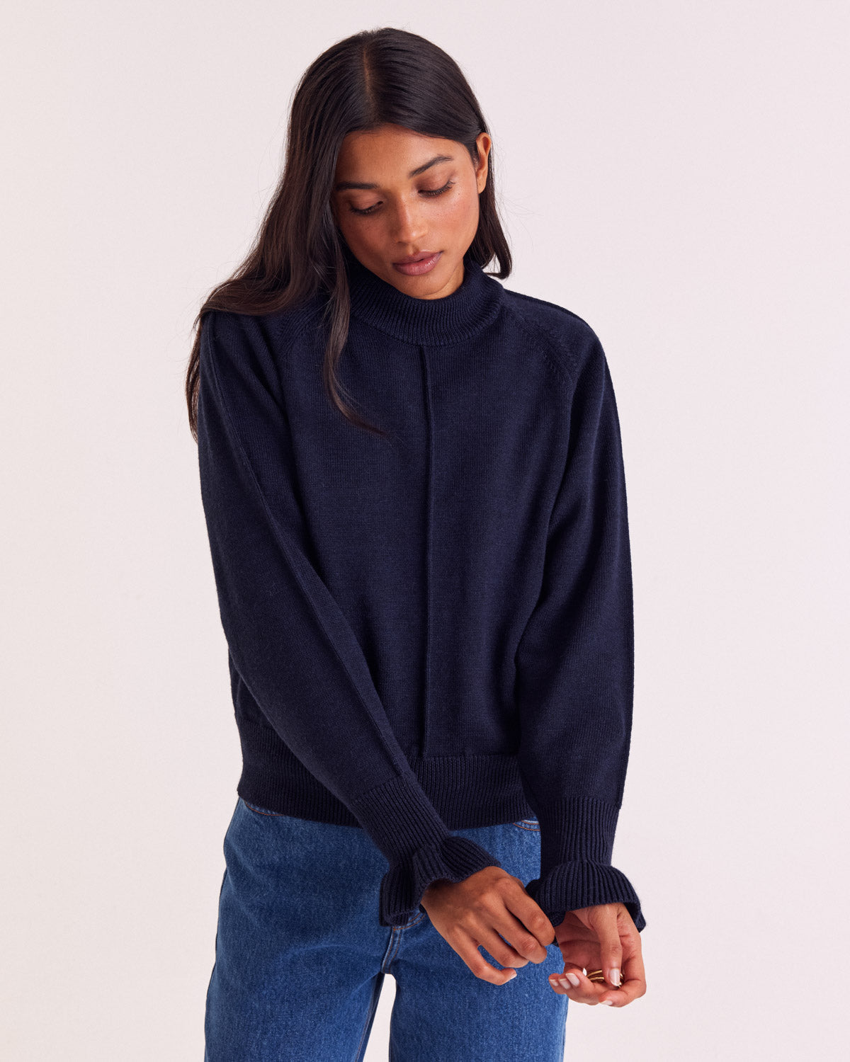 Pull Solene bleu marine