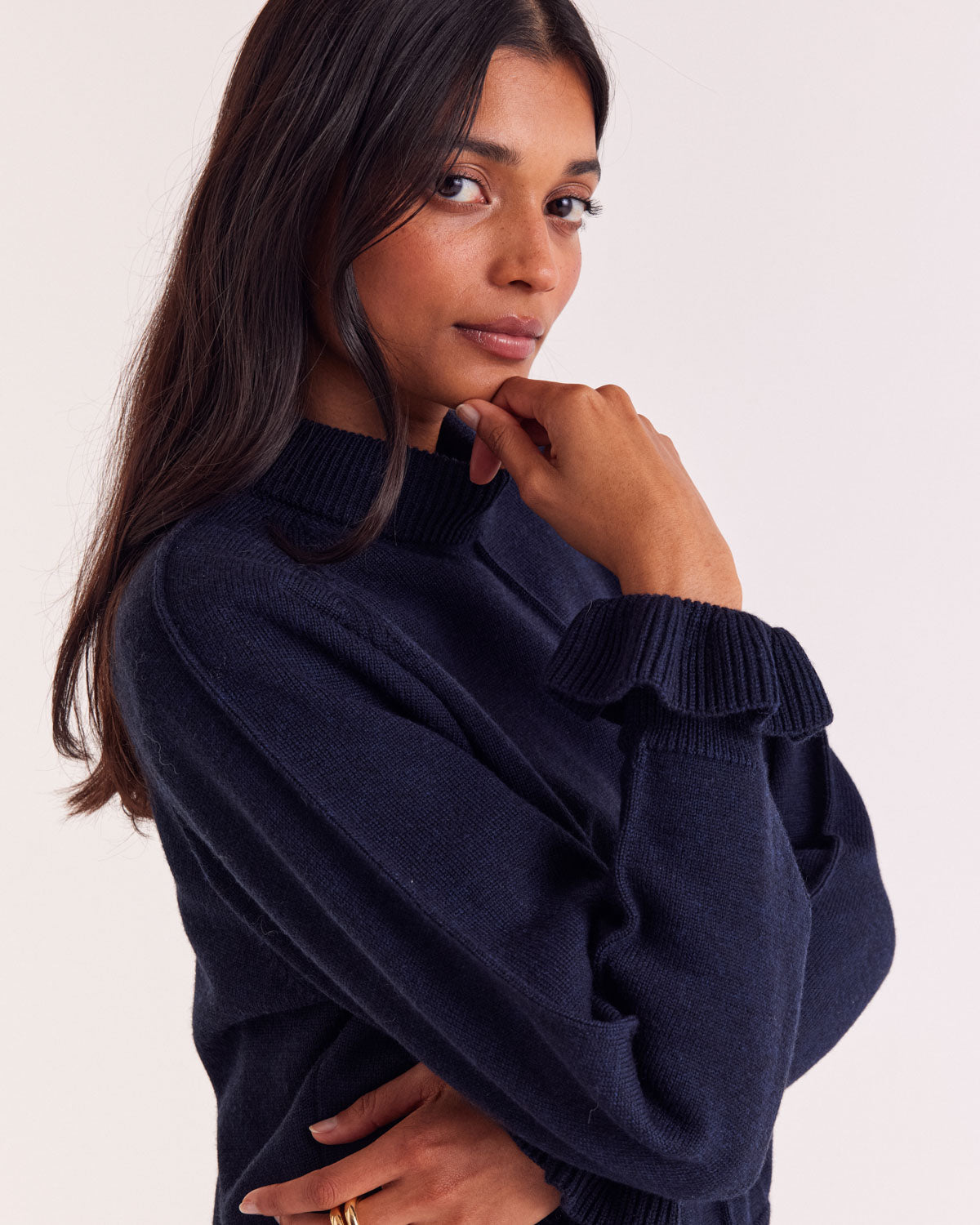 Pull Solene bleu marine