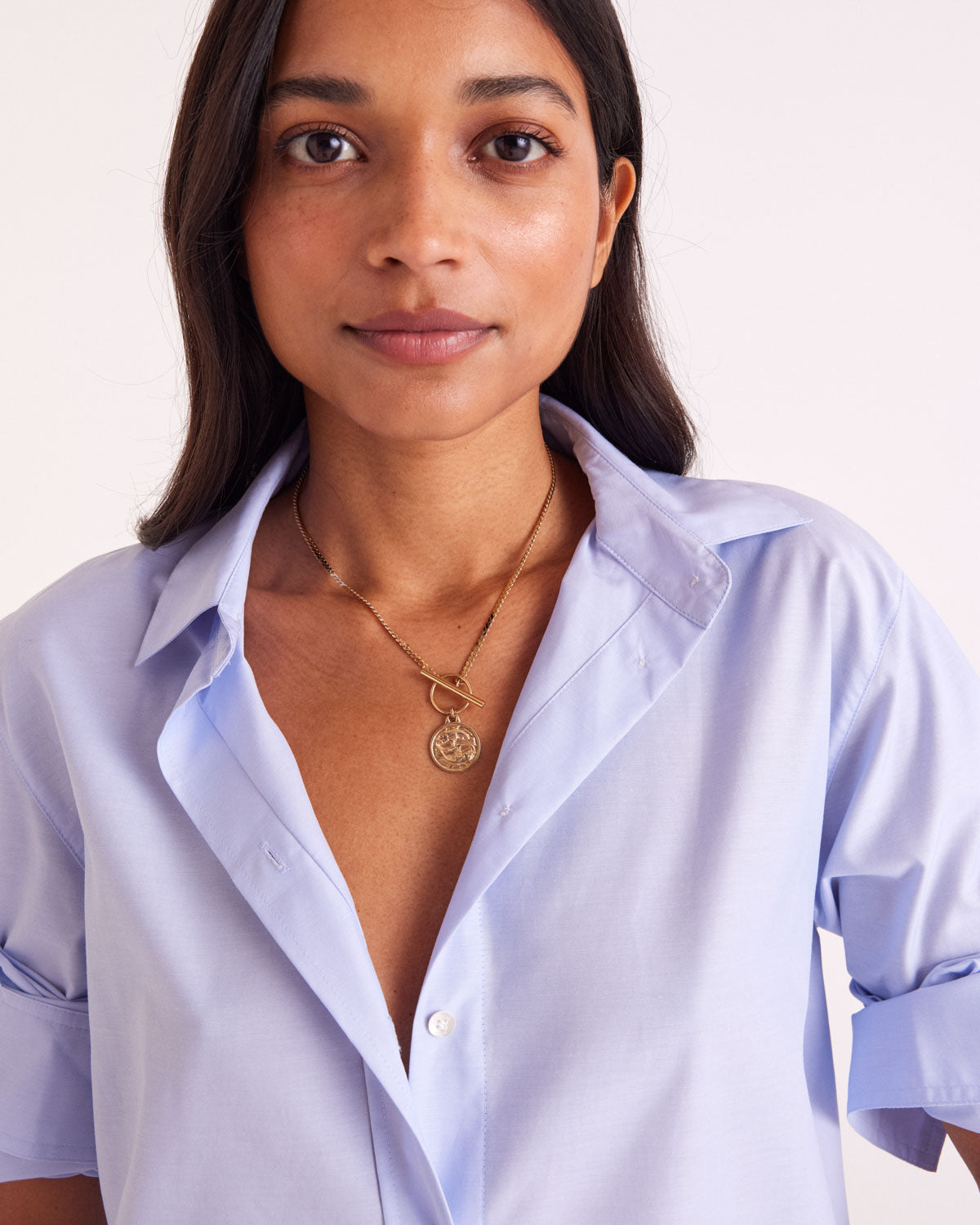 Chemise Anne bleu ciel