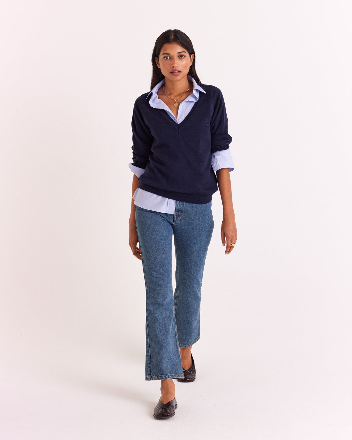 Jean Jules bleu vintage (le bootcut)