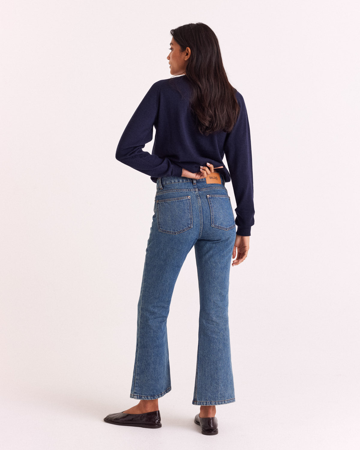 Pull Victoria bleu marine