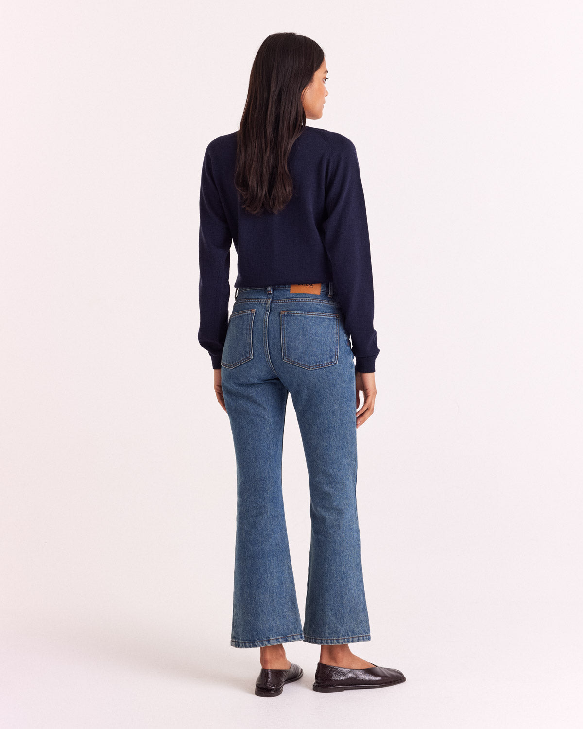 Jean Jules bleu vintage (le bootcut)
