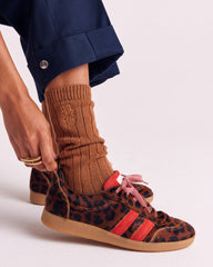 Chaussettes Felice marron