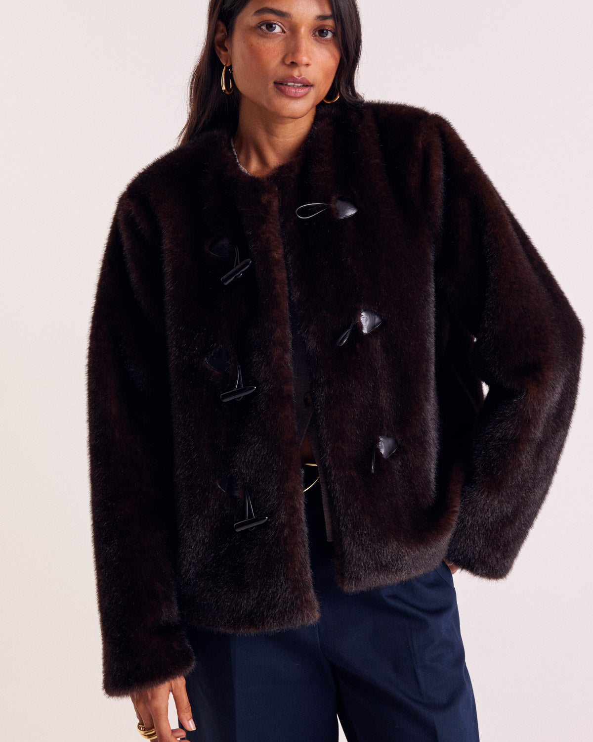 Manteau Carla chocolat