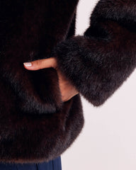 Manteau Carla chocolat