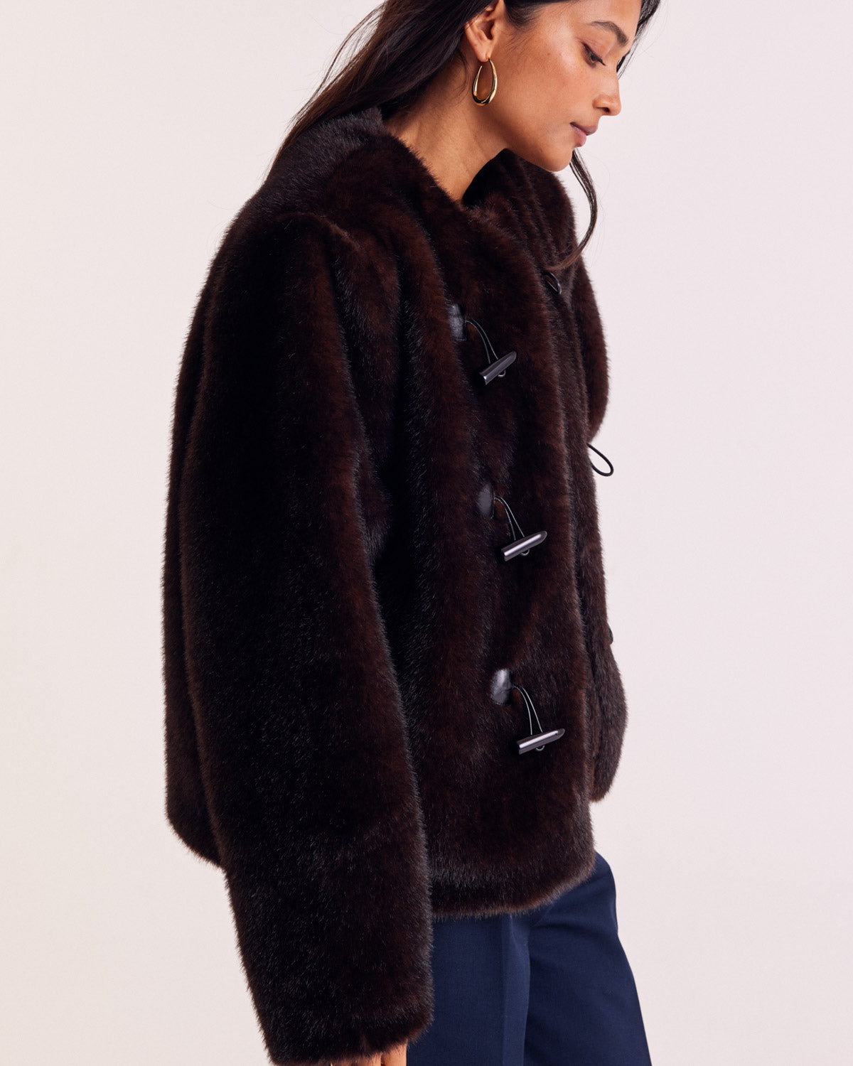 Manteau Carla chocolat