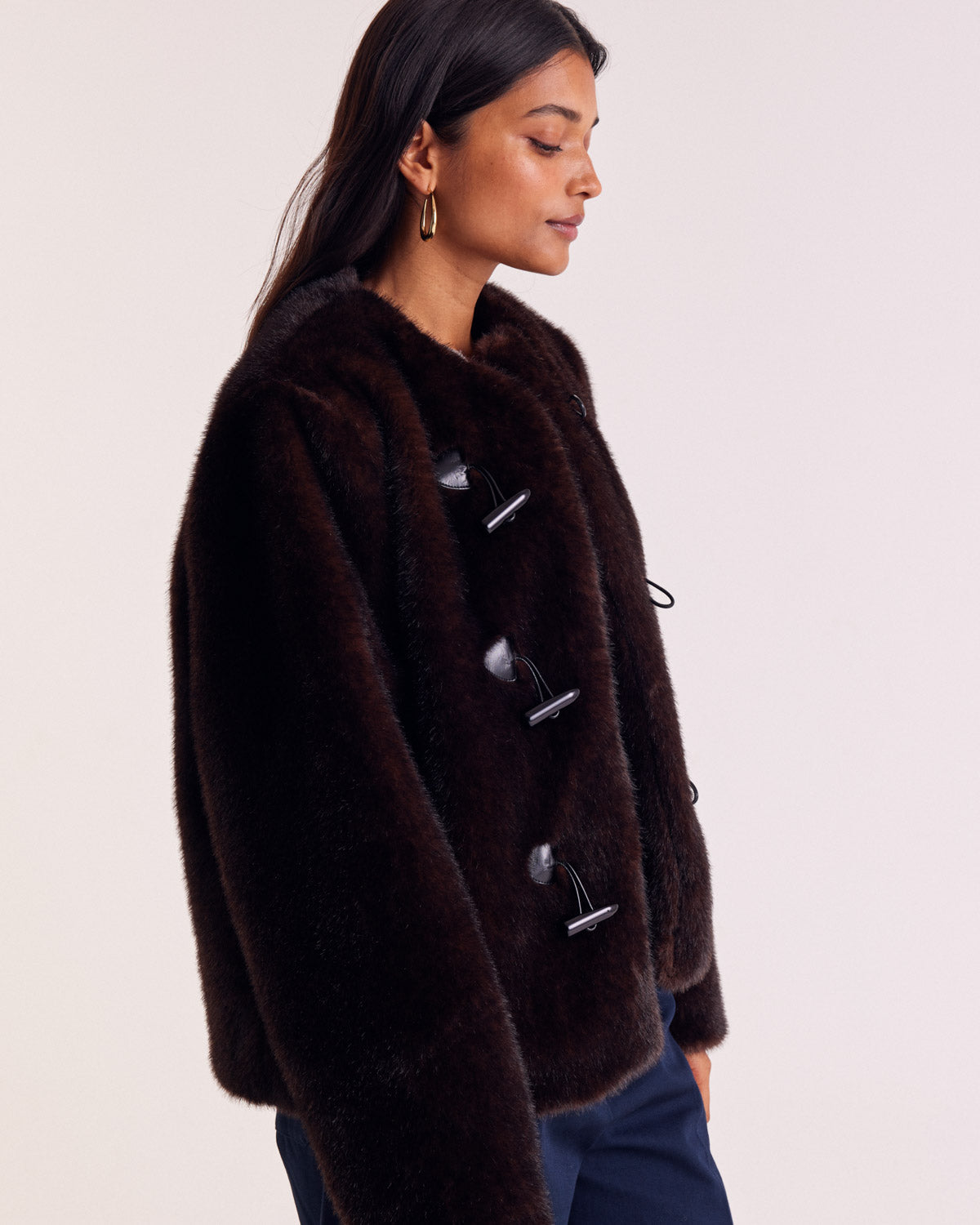 Manteau Carla chocolat